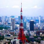 Größte Städte Tokio Skyline